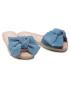 Manebi Espadrile Sandals With Bow M 3.0 J0 Albastru - Pled.ro