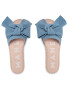 Manebi Espadrile Sandals With Bow M 3.0 J0 Albastru - Pled.ro