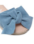 Manebi Espadrile Sandals With Bow M 3.0 J0 Albastru - Pled.ro