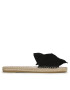 Manebi Espadrile Sandals With Knot K 1.0 JK Negru - Pled.ro