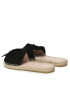 Manebi Espadrile Sandals With Knot K 1.0 JK Negru - Pled.ro