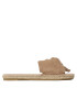 Manebi Espadrile Sandals With Knot W 1.9 JK Bej - Pled.ro