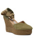 Manebi Espadrile Shaped Wedge Espadrilles R 2.1 WH Verde - Pled.ro