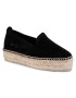 Manebi Espadrile Slippers D K 1.0 D0 Negru - Pled.ro