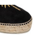 Manebi Espadrile Slippers D T 0.3 D0 Negru - Pled.ro