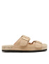 Manebi Espadrile Suede Nordic Sandals K 1.1 R0 Bej - Pled.ro