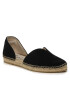 Manebi Espadrile Suede Open-Side Flats K 1.0 O0 Negru - Pled.ro