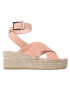 Manebi Espadrile Wedges W Belt W 1.4 Wb Roz - Pled.ro