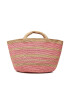 Manebi Geantă Natural Raffia Panier V 5.8 AK Roz - Pled.ro