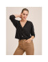 Mango Cardigan Luccav 27064013 Negru Regular Fit - Pled.ro