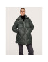 Mango Geacă din puf Matriosk 17049068 Verde Oversize - Pled.ro