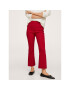 Mango Pantaloni din material Kick 17075959 Roșu Regular Fit - Pled.ro