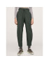 Mango Pantaloni din material Marin 17076313 Verde Regular Fit - Pled.ro