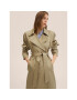 Mango Trench Cruella 27074039 Verde Oversize - Pled.ro