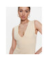 Marciano Guess Rochie cocktail 3GGK21 9860Z Écru Bodycon Fit - Pled.ro