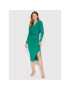 Marciano Guess Rochie cocktail Corinne 2YGK62 6071Z Verde Regular Fit - Pled.ro