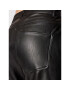 Marella Pantaloni din imitație de piele Valdena 37860218 Negru Regular Fit - Pled.ro