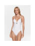 Max Mara Beachwear Costum de baie Cecila 2338310138 Alb - Pled.ro