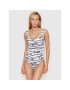 Max Mara Beachwear Costum de baie Rodano 38311228 Alb - Pled.ro