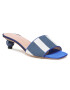 Max Mara Șlapi Poggio 55211114600 Bleumarin - Pled.ro