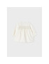 Mayoral Rochie de zi 2808 Écru Regular Fit - Pled.ro