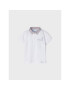 Mayoral Tricou polo 3152 Alb Regular Fit - Pled.ro