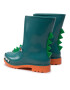 Melissa Cizme de cauciuc Mini Rain Boot + Fabul 33677 Verde - Pled.ro