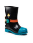 Melissa Cizme de cauciuc Mini Rain Boot + Fabula 33677 Negru - Pled.ro