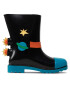 Melissa Cizme de cauciuc Mini Rain Boot + Fabula 33677 Negru - Pled.ro