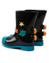 Melissa Cizme de cauciuc Mini Rain Boot + Fabula 33677 Negru - Pled.ro