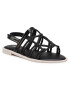 Melissa Sandale Boemia + Salinas Ad 32981 Negru - Pled.ro