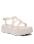 Melissa Sandale Caribe High Paltform + 33732 Bej - Pled.ro