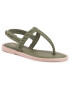 Melissa Sandale Flash Sandal + Salinas 32630 Verde - Pled.ro