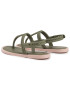 Melissa Sandale Flash Sandal + Salinas 32630 Verde - Pled.ro