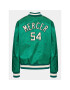 Mercer Amsterdam Geacă bomber Unisex The Re-Varsity MEAP231010 Verde Relaxed Fit - Pled.ro