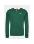 Mercer Amsterdam Tricou polo Unisex The Rugby MEAP231022 Verde Regular Fit - Pled.ro