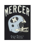 Mercer Amsterdam Tricou Unisex The Helmet MEAP231020 Negru Regular Fit - Pled.ro