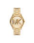 Michael Kors Ceas Slim Runway MK4732 Auriu - Pled.ro