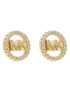 Michael Kors Cercei Logo Circle Stud MKC1247AN710 Auriu - Pled.ro