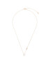 Michael Kors Colier Pave Halo Necklace MKC1208AN791 Auriu - Pled.ro