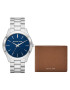 Michael Kors Set cadou Slim Runway Gent MK1060SET Argintiu - Pled.ro