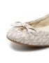 MICHAEL Michael Kors Balerini Juliette Flat 40S2JTFP1B Alb - Pled.ro