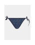 MICHAEL Michael Kors Bikini partea de jos Signature Logo MM2N504 Bleumarin - Pled.ro