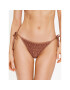 MICHAEL Michael Kors Bikini partea de jos Signature Logo MM2N504 Maro - Pled.ro