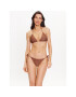 MICHAEL Michael Kors Bikini partea de jos Signature Logo MM2N504 Maro - Pled.ro