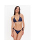 MICHAEL Michael Kors Bikini partea de sus Signature Logo MM2N505 Bleumarin - Pled.ro