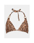 MICHAEL Michael Kors Bikini partea de sus Wildcat MM9M613 Maro - Pled.ro