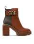 MICHAEL Michael Kors Botine Parker Lug Bootie 40F2PKME8L Maro - Pled.ro