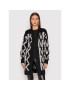 MICHAEL Michael Kors Cardigan Intarsia MF16075CSN Negru Relaxed Fit - Pled.ro