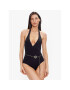 MICHAEL Michael Kors Costum de baie Signature Halter MM1K653 Negru - Pled.ro